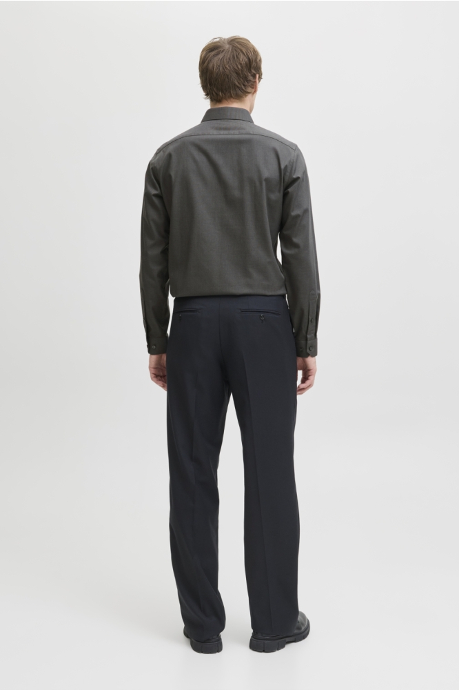 JPRBLAPARKER SHIRT L/S NOOS 12227385 DARK GREY